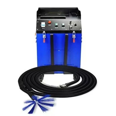 KT838 Mașină inteligentă de curățare a conductelor de aer HVAC la distanță cu perie rotativă Iluminare LED cu viteză reglabilă